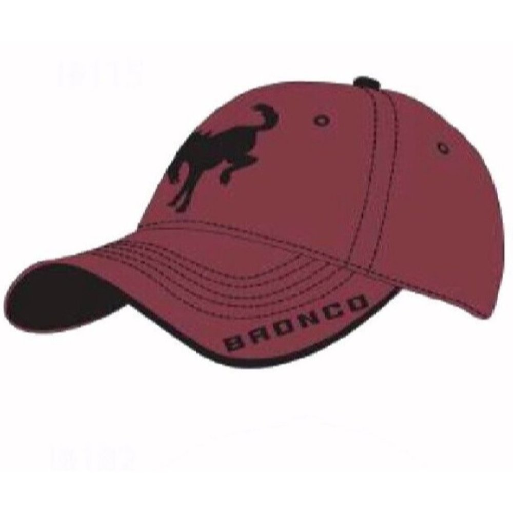 Ford Bronco Kicking Brown Cap Hat - NEW FAST SHIP